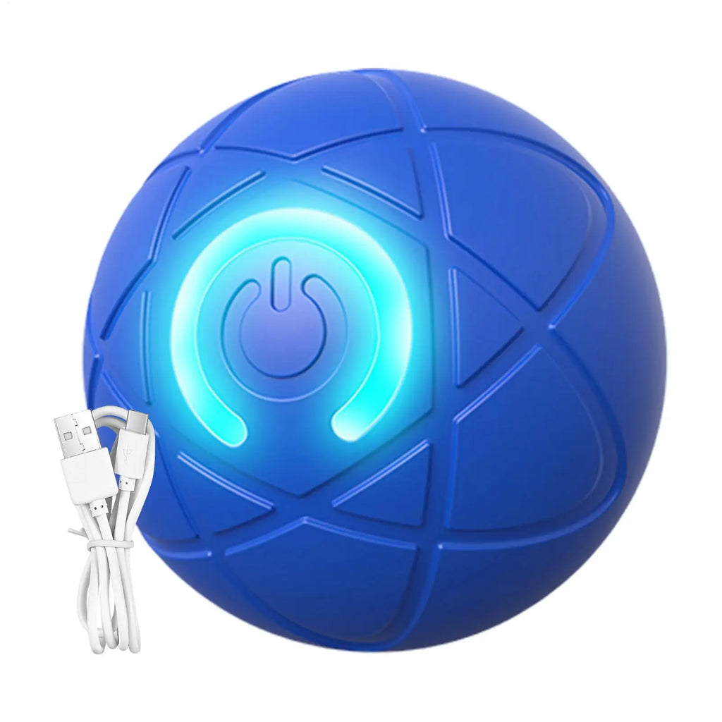 Balle Roulante Interactive LED pour Chien et Chat – PawZix