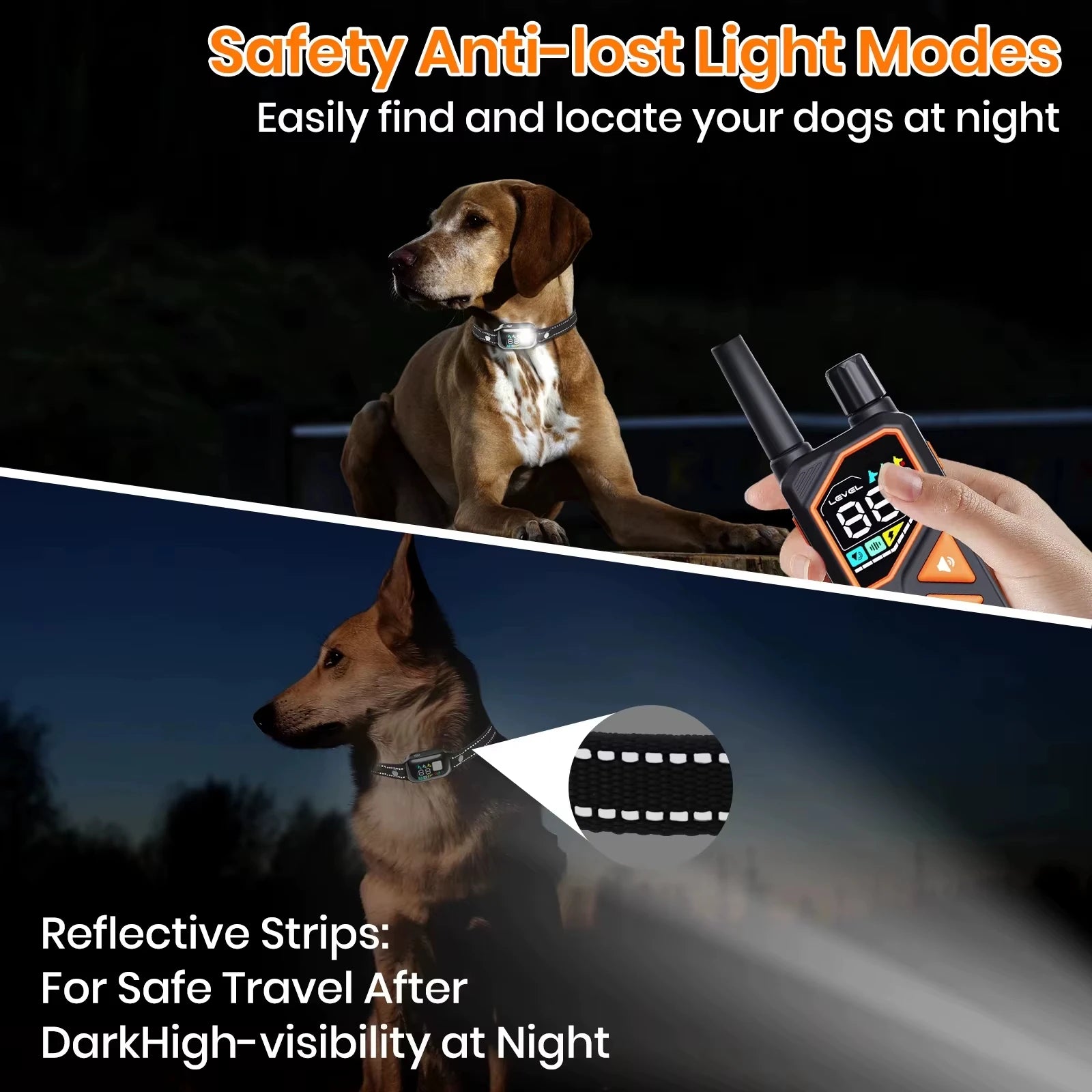 Collier de Dressage Électrique 3300ft avec IA – Imperméable IPX7 | PawZix