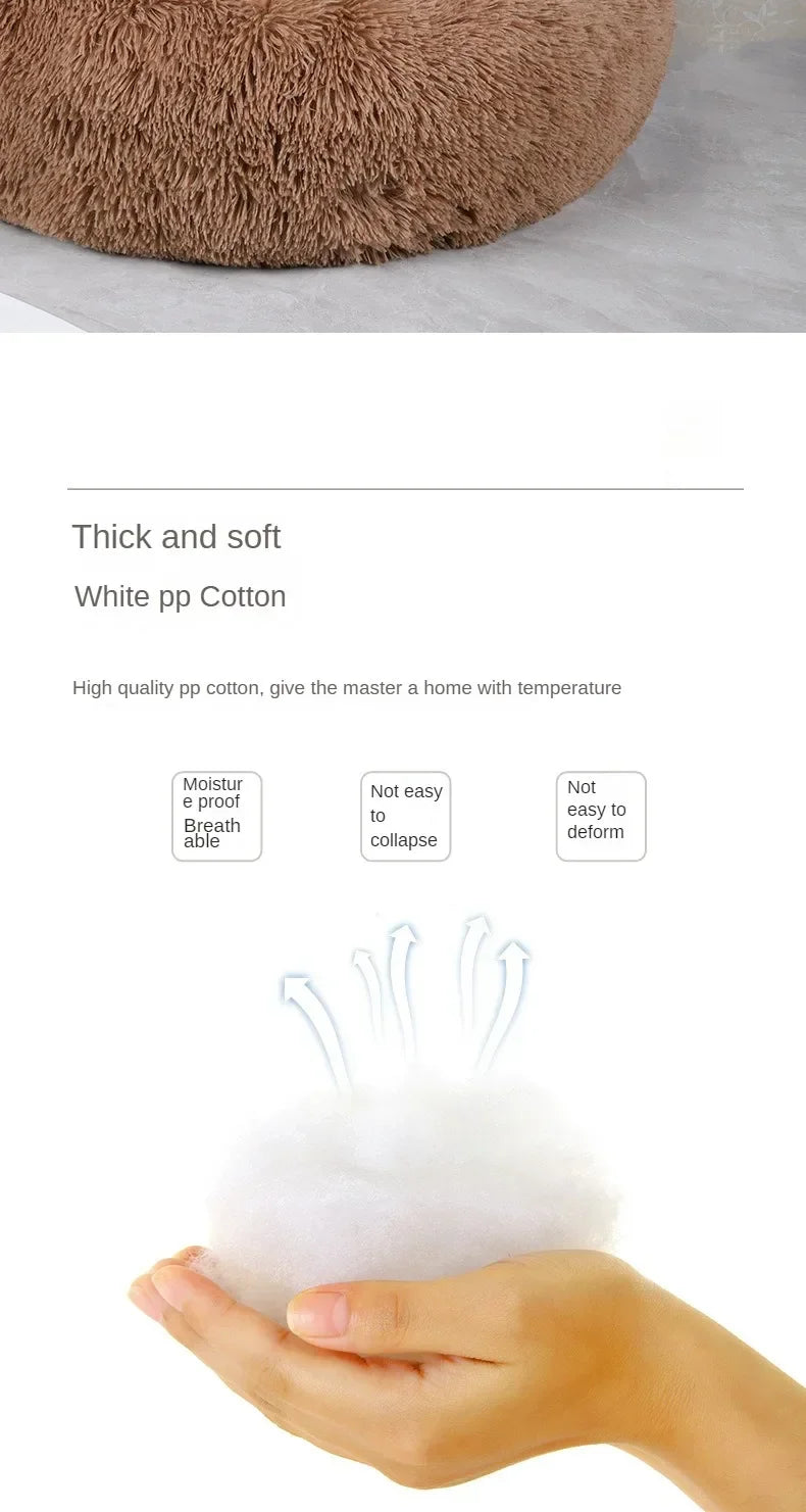Nid Douillet en Peluche pour Chat et Chien – Confort Toutes Saisons | PawZix