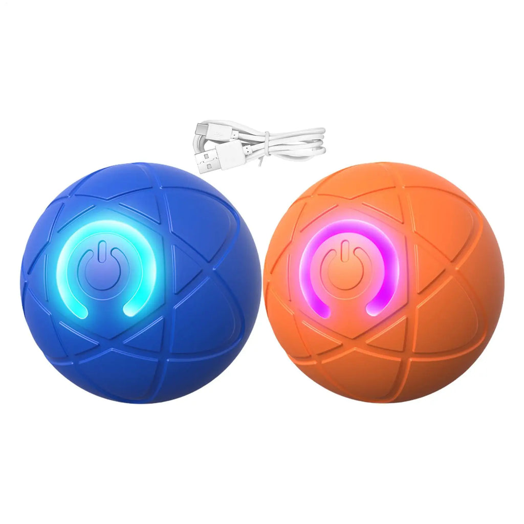 Balle Roulante Interactive LED pour Chien et Chat – PawZix